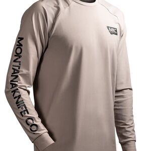 MKC LS PERFORMANCE CREW - SANDSTONE